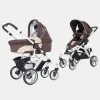 ABC Design Mamba – Kombi-Kinderwagen – Sand – Dark Brown in Dark Brown – Ansicht 1