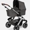 ABC Design Salsa 4 Air – Kombi-Kinderwagen – 2-in-1-Set mit. Sportsitz und Babywanne – Asphalt – Kollektion 2021 in Kollektion 2021 – Ansicht 1