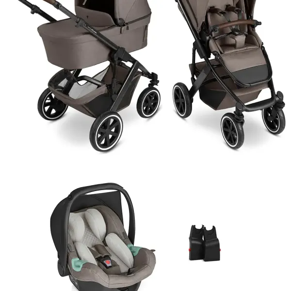 ABC Design Salsa 5 Air Nature 3-in-1-Komplettset + Tulip Babyschale in Ausführung 1 – Ansicht 1