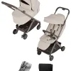 Anex Air-Q – Kombi-Kinderwagen 2-in-1-Set mit. Babywanne und in Ausführung 1 – Ansicht 1