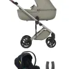 Anex Eli 3-in-1-Komplettset Kombi-Kinderwagen – mit. Sportsitz, Babywanne und Avionaut Cosmo 2.0 Smart Babyschale in Excite – Ansicht 1