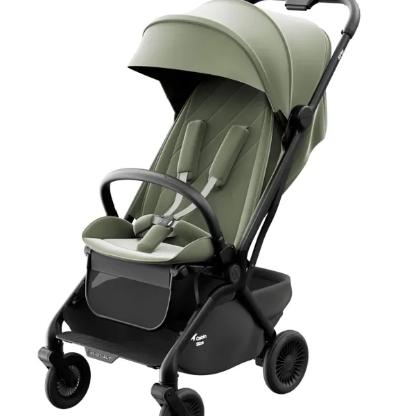 Avionaut Airby – Sportkinderwagen in Olive – Ansicht 1