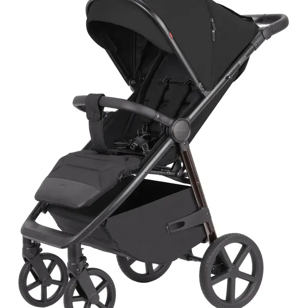 Carrello Bravo Plus – Sportwagen in Pure Black – Ansicht 1