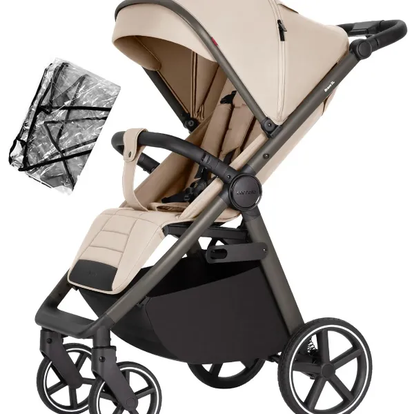 Carrello Bravo SL Deluxe CRL-5520 – Sportwagen in Shale Beige + Zubehörpaket – Ansicht 1