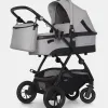 Easy Go Optimo Kinderwagen – 2-in-1-Set mit. Liegewanne in Pearl – Ansicht 1