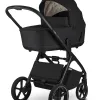 Easywalker Zoey Kombi-Kinderwagen – 2in1 in Pure Black – Ansicht 1