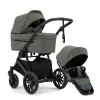 Emmaljunga Super Sonic – Kombi-Kinderwagen 2-in-1-Set in Urban Green – Ansicht 1