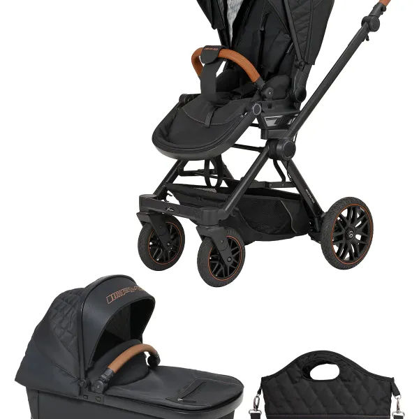 Hartan AMG GT2 – Kinderwagen 2-in-1-Set mit. Babywanne Premium in Sienabraun – Ansicht 1