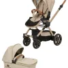 Hartan T2 City Selection – Kinderwagen 2-in-1-Set mit. Babywanne Premium in Peanut – Ansicht 1