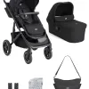 Joie Elara Kinderwagen-2-in-1-Set – mit Ramble XL und Zubehör – Raven in Raven – Ansicht 1