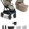 Joie Signature Finiti Kombi-Kinderwagen – 2in1 – mit Ramble XL und Zubehör in Sandstone – Ansicht 1