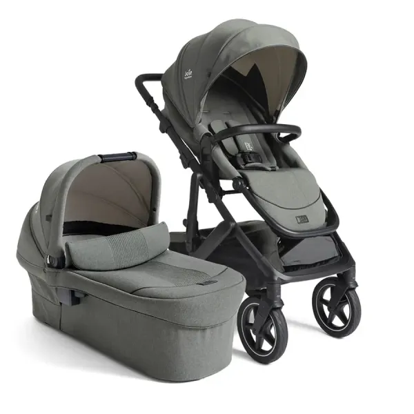 Joie Signature Vinca 2in1 Kinderwagen mit. Joie Ramble XL Babywanne Kollektion 2025 in Evergreen – Ansicht 1