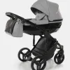 Junama Diamond Gestell + Kinderwagenaufsatz in Schwarz-Grau – Ansicht 1