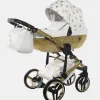 Junama Glow – Kombi-Kinderwagen – 02 Weiß-Gold- 2-in-1-Set in 02 Weiß-Gold- Set 2in1 – Ansicht 1