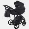 Junama Space in Eco Kombi Kinderwagen Schwarz – Set 2in1 – Ansicht 1