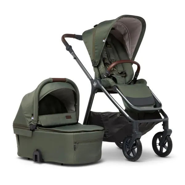 MAST Swiss Design M.5X – Kombi-Kinderwagen – 2-in-1-Set in Green – Ansicht 1