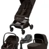 Maxi-Cosi Fame Cabin 4-in-1-Komplettset mit. Cabin Babywanne, Coral Slide Pro Babyschale und FamilyFix Slide Pro Basis in Espresso Brown – Ansicht 1