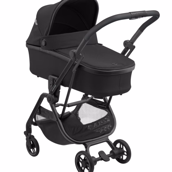 Maxi-Cosi Leona Kombi-Kinderwagen – 2-in-1-Set mit. Babywanne Oria in Essential Black – Ansicht 1