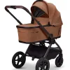 Moon Gio Fold Air – Kombi-Kinderwagen – 2-in-1-Set in Cognac – Ansicht 1
