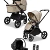 Moon Gio Fold Set mit Cosmo 2.0 – Kombi-Kinderwagen – 3in1 in Sand – Ansicht 1