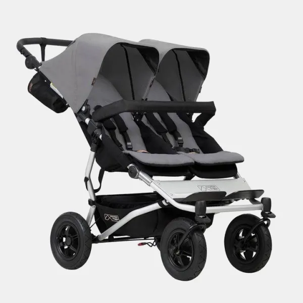 Mountain Buggy – Duet V3 in Silver – Ansicht 1