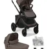 Nuna Demi Icon – Kombi-Kinderwagen 2-in-1-Set mit. Demi Next Babywanne in Chestnut – Ansicht 1