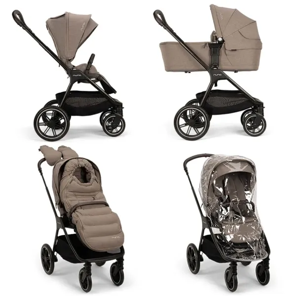 Nuna TRIV LX – All in One Set – Kinderwagen in Cedar – Ansicht 1