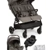 Nuna Trvl Dubl 3-in-1-Komplettset – Geschwisterbuggy mit. Pipa Next und Base Next in Thunder – Ansicht 1