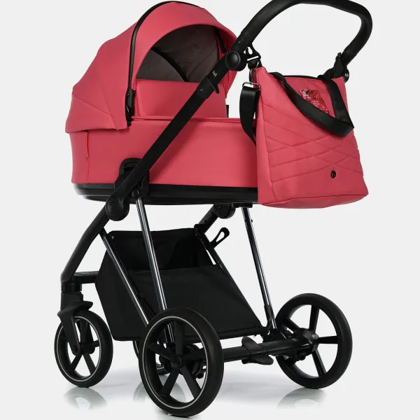 Roan IVI Viva Magenta Kombi-Kinderwagen – 2-in-1-Set in Kollektion 23/24 – Ansicht 1