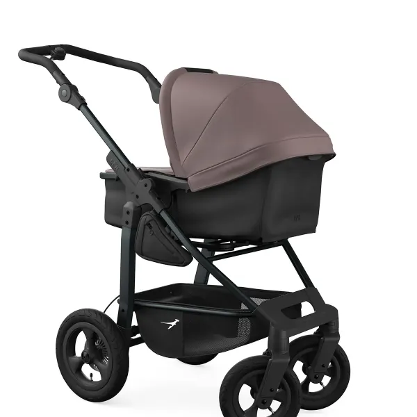 TFK Mono 4 – Kombikinderwagen – 2in1 – Luftreifen in Brown – Ansicht 1