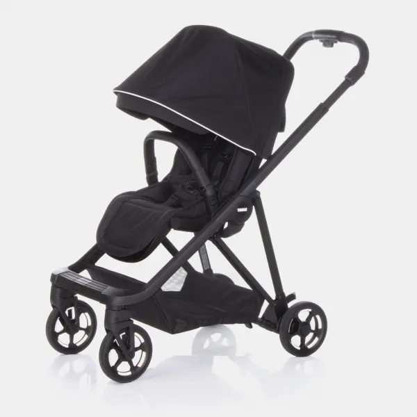 Thule – Shine – Sportwagen in Schwarz auf Schwarz / Black on Black – Ansicht 1