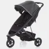 Thule – Spring – Stadtkinderwagen – Black in Grey Melange – Ansicht 1
