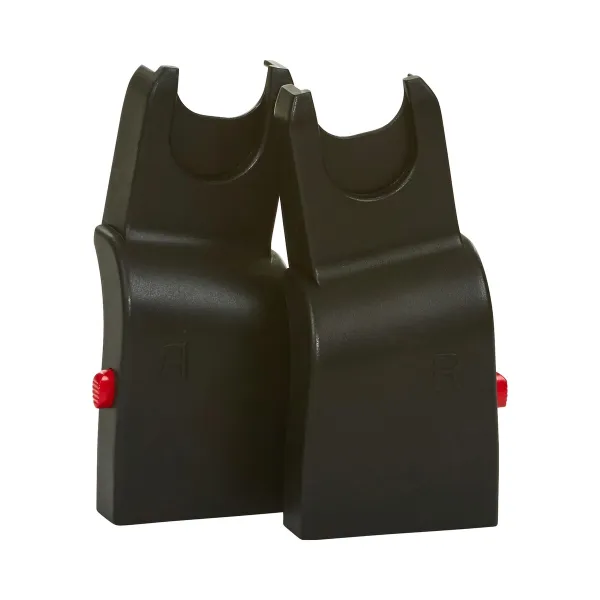 ABC Design Babyschalen-Adapter für ausgewählte Kinderwagen – zur sicheren Verbindung geeigneter Komponenten in black – Ansicht 1