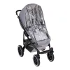 ABC Design Regenschutz 4 Seasons für Kinderwagen – für Wege bei wechselhaftem Wetter in grey – Ansicht 1
