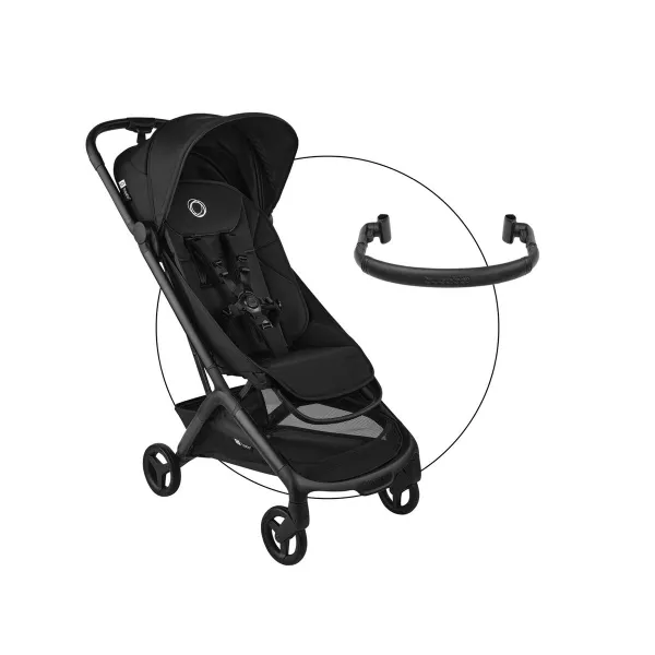 Bugaboo Buggy Butterfly 2 mit Sicherheitsbügel – für kompakte Alltagswege in black – Ansicht 1