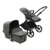 Bugaboo Cub Kombikinderwagen – für vielseitige Familienmobilität in black / forest green – Ansicht 1