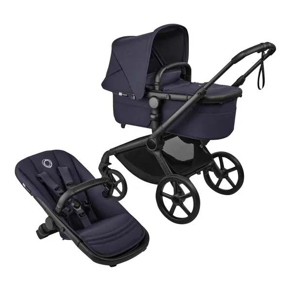 Bugaboo FOX 5 RENEW Kombikinderwagen – für Alltag und Familienausflüge in deep indigo – Ansicht 1