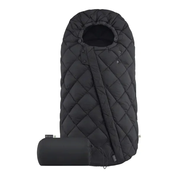Cybex Fußsack SNOGGA 2 – für geschützte Spaziergänge in moon black – Ansicht 1