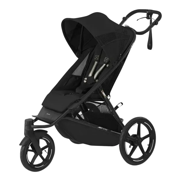 Cybex GOLD Sportwagen AVI SPIN – für Stadt und Freizeit in moon black – Ansicht 1
