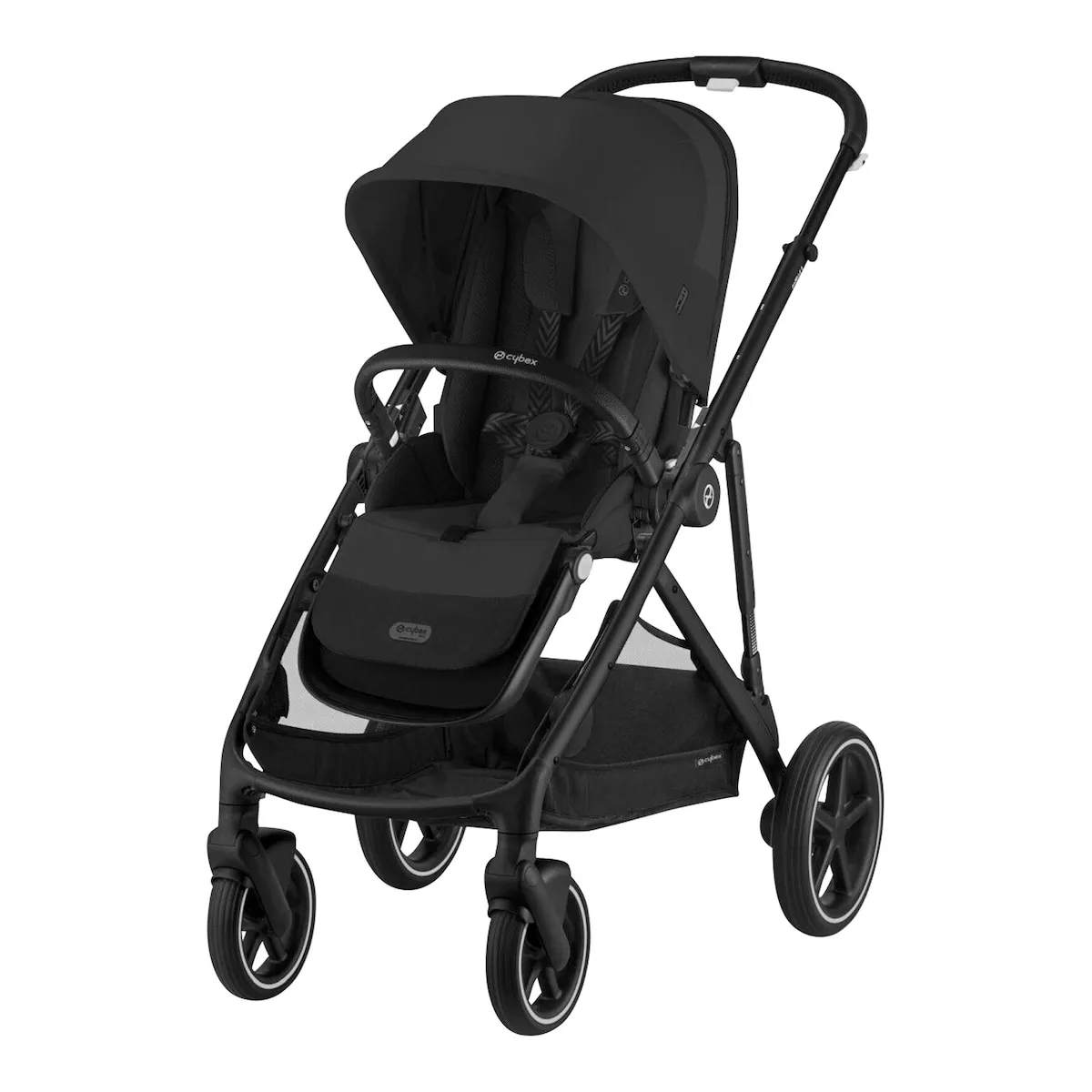 Cybex Kinderwagen Gazelle S – für tägliche Wege in black / moon black – Ansicht 1