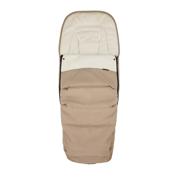 Easywalker Fußsack für Zoey – für zusätzlichen Komfort bei kühlem Wetter in almond taupe – Ansicht 1