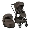 Easywalker Kombikinderwagen Zoey – für flexible Wege ab der Babyzeit in chestnut brown – Ansicht 1
