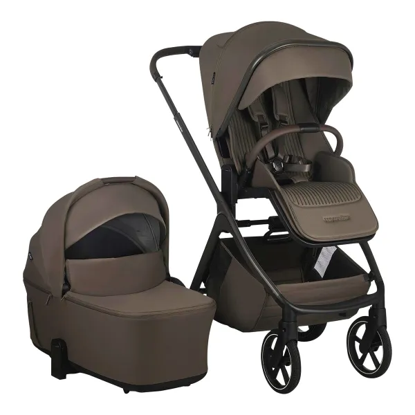 Easywalker Kombikinderwagen Zoey Go – für vielseitige Familienmobilität in chestnut brown – Ansicht 1