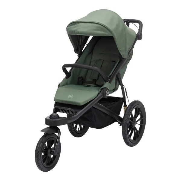 Fillikid Sportwagen Jogger Run – für flexible Familienausflüge in grün – Ansicht 1