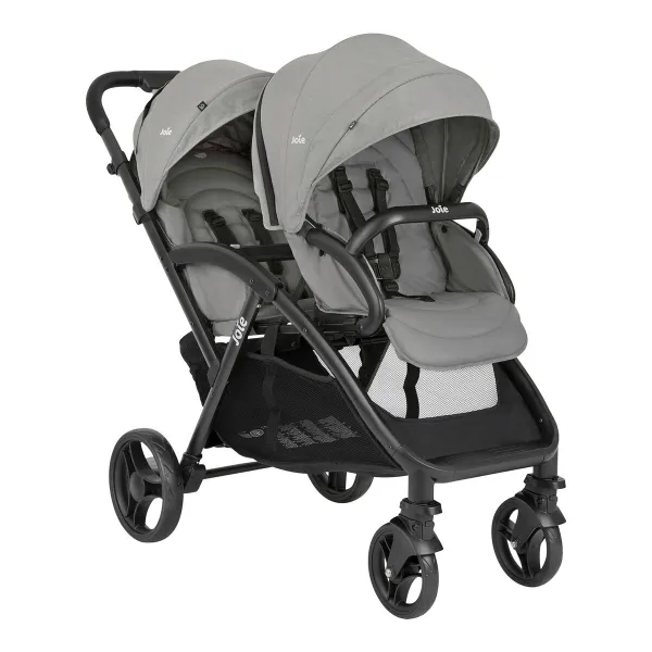 Joie Geschwisterwagen Evalite Duo (2024) – für vielseitige Familienwege in Pebble – Ansicht 1