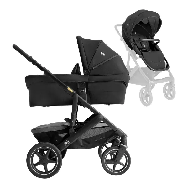 Joie signature Kombikinderwagen Vinca mit Tragewanne Ramble XL – für flexible Wege ab der Babyzeit in eclipse – Ansicht 1