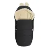 Kaiser Winterfußsack HOODY MAUS WOOL für Babyschalen – für Spaziergänge bei niedrigen Temperaturen in dark shadow – Ansicht 1