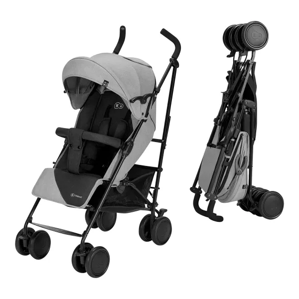 Kinderkraft Buggy SIESTA – für kompakte Alltagswege in ash grey – Ansicht 1