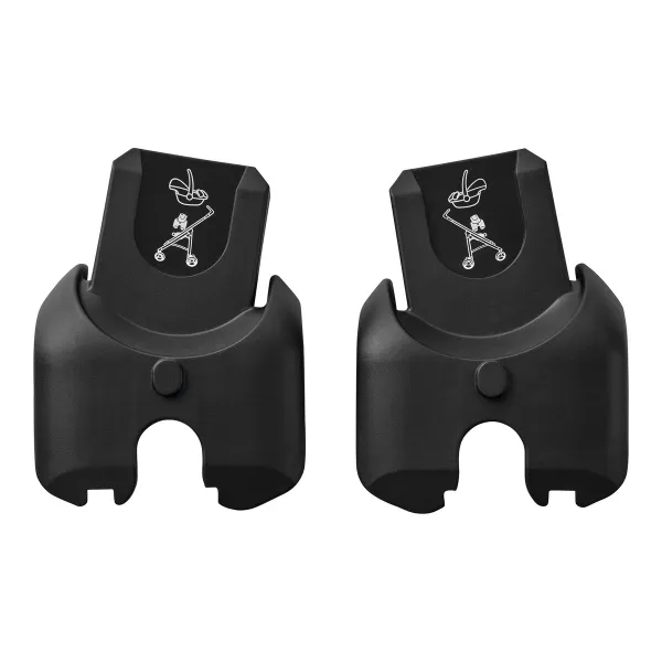 Maxi-Cosi Babyschalen-Adapter für Adorra, Leona, Lila, Stella, Myay, Nova und Oxford – zur sicheren Verbindung geeigneter Komponenten in Standard – Ansicht 1