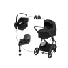 Maxi-Cosi Kombikinderwagen Oxford+ mit Babyschale Pebble 360 Pro 2 und Isofix-Basis FamilyFix 360 – für flexible Wege ab der Babyzeit in twillic black – Ansicht 1